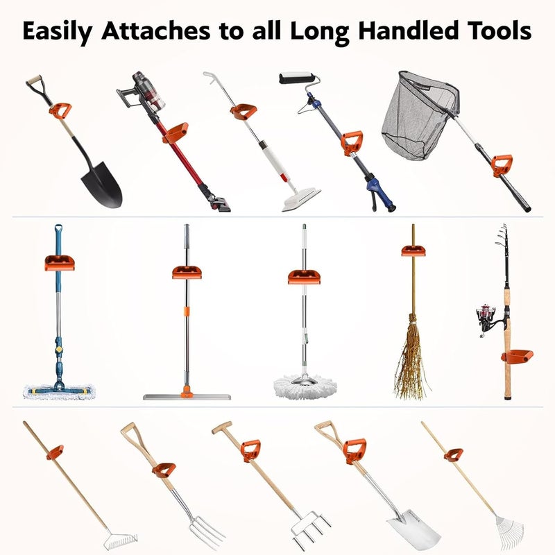 ABtool Heavy Duty Snow Shovel for Driveway with Assisted Handle, Ergonomic Snow Pusher for Removing Snow & Ice with 70" Long Handle, 13inch Blade Metal Shovel for Car, Driveway, Outdoor, Emergency - Image 5